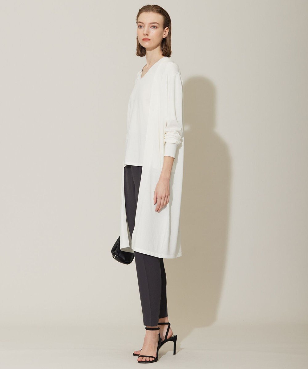 ICB 【WEB限定カラーあり・接触冷感・UVケア・洗える】 シンセティックハイゲージ ロングカーディガン 