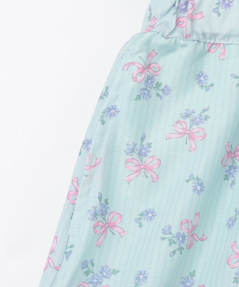 ANY KIDS フラワー×リボン スカパン 