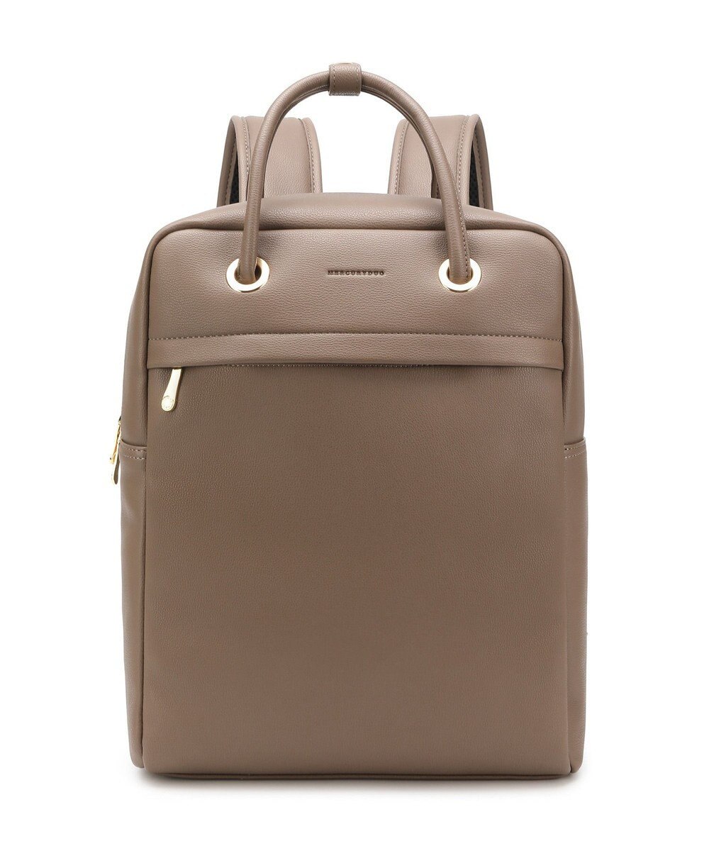 style code 【MERCURYDUO/マーキュリーデュオ】メタルアイレット　2WAY ラージリュック　推し活大容量バッグ 