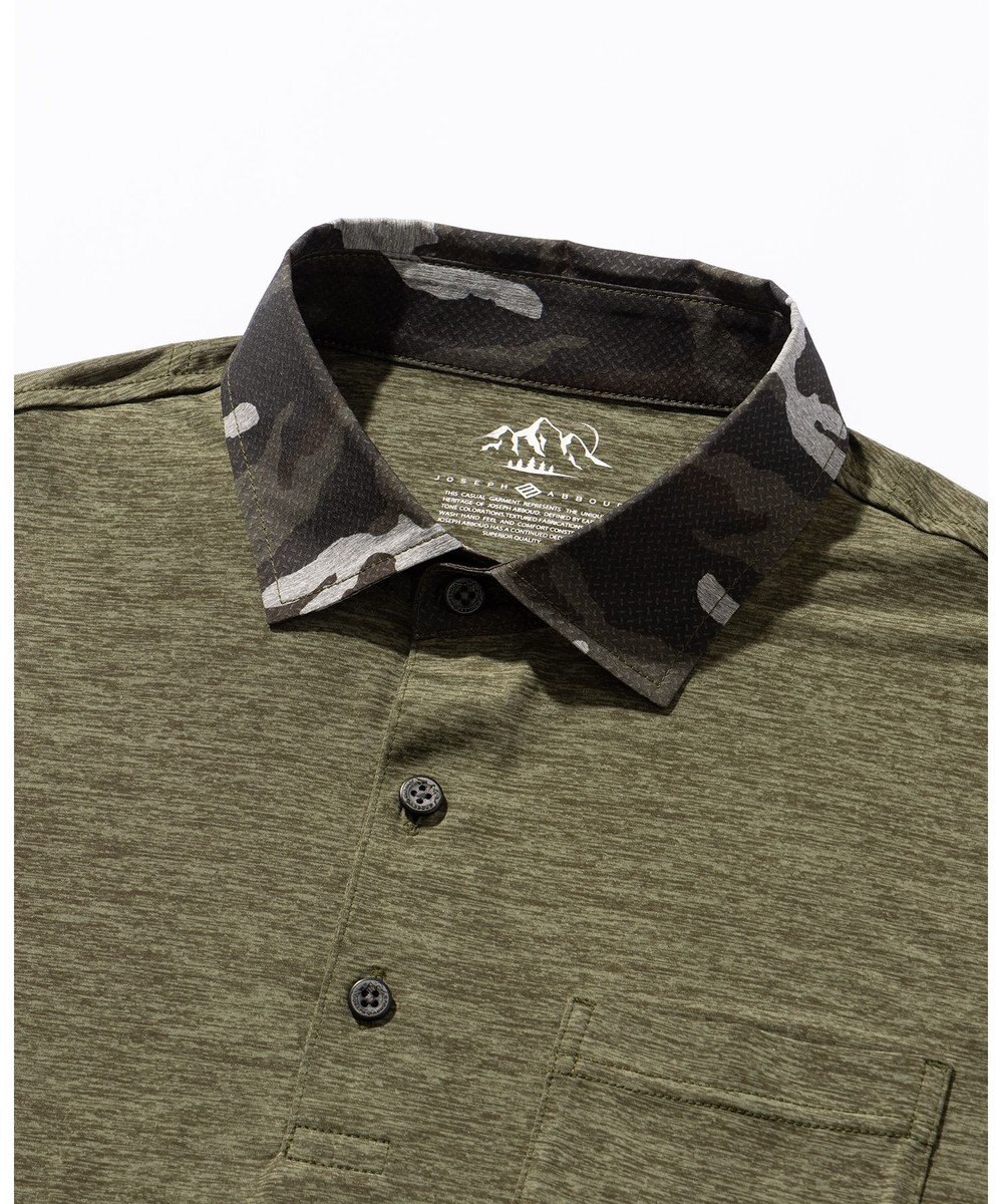 JOSEPH ABBOUD MOUNTAIN 【接触冷感・男女兼用】クールスキンガードポロシャツ 