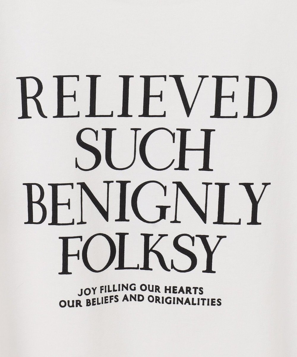 ANY フレンチスリーブロゴTシャツ 