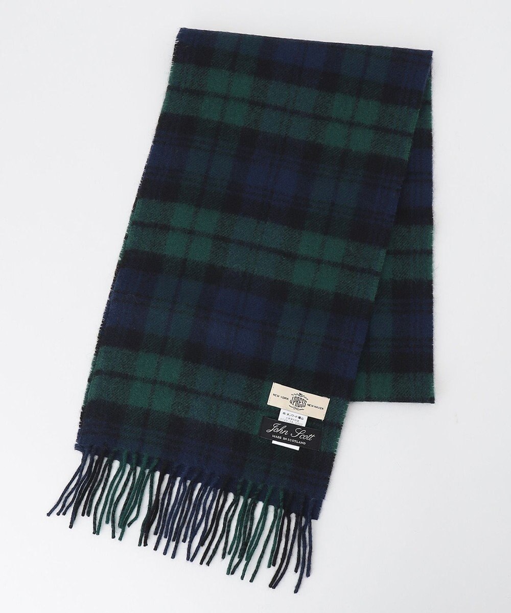 J.PRESS MEN チェックマフラー 