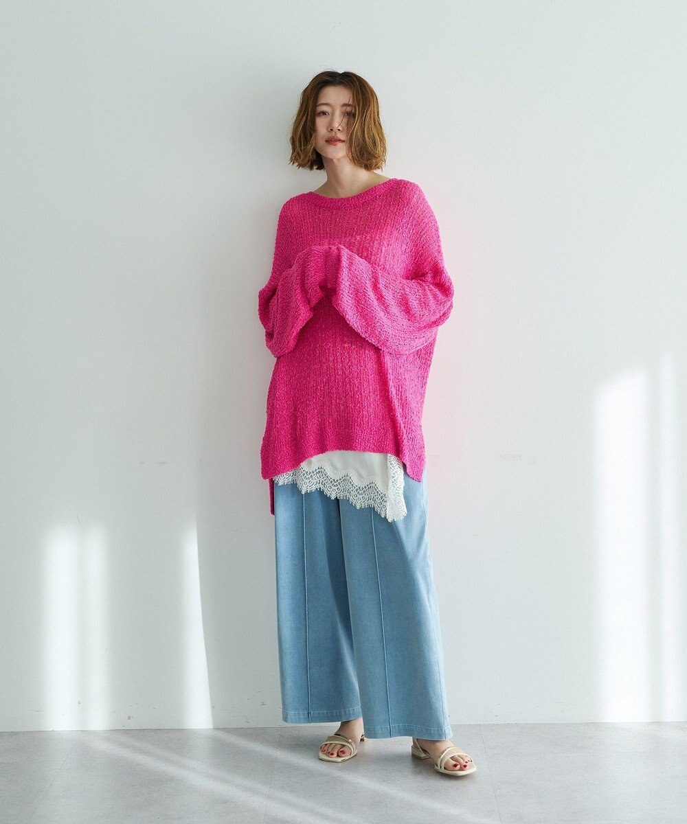 YECCA VECCA [2SET]レイヤードワイドパンツ 