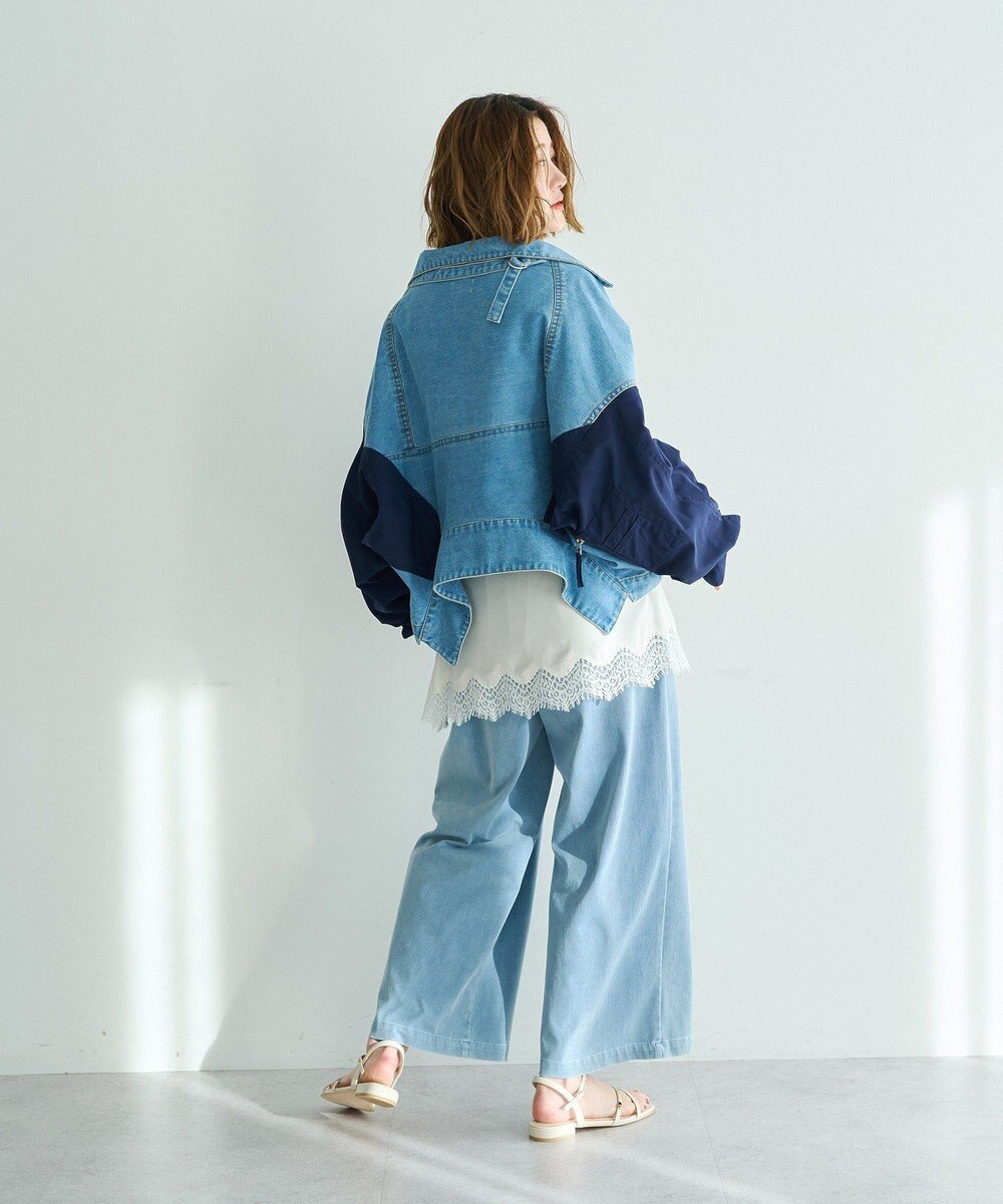 YECCA VECCA [2SET]レイヤードワイドパンツ 