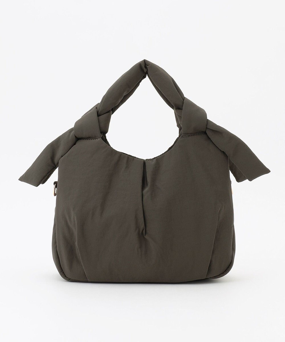 LA BAGAGERIE 【maison vert】 【撥水】リボンフワフワ２WAYトート 