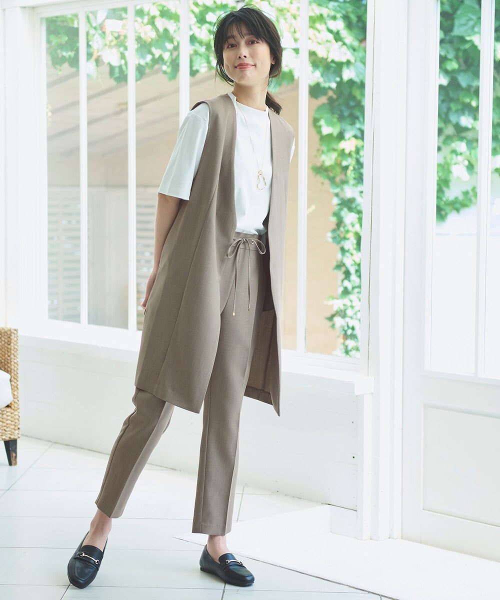 ANY 【洗濯機可能/セットアップ対応】イージケアスタイルアップジレ 