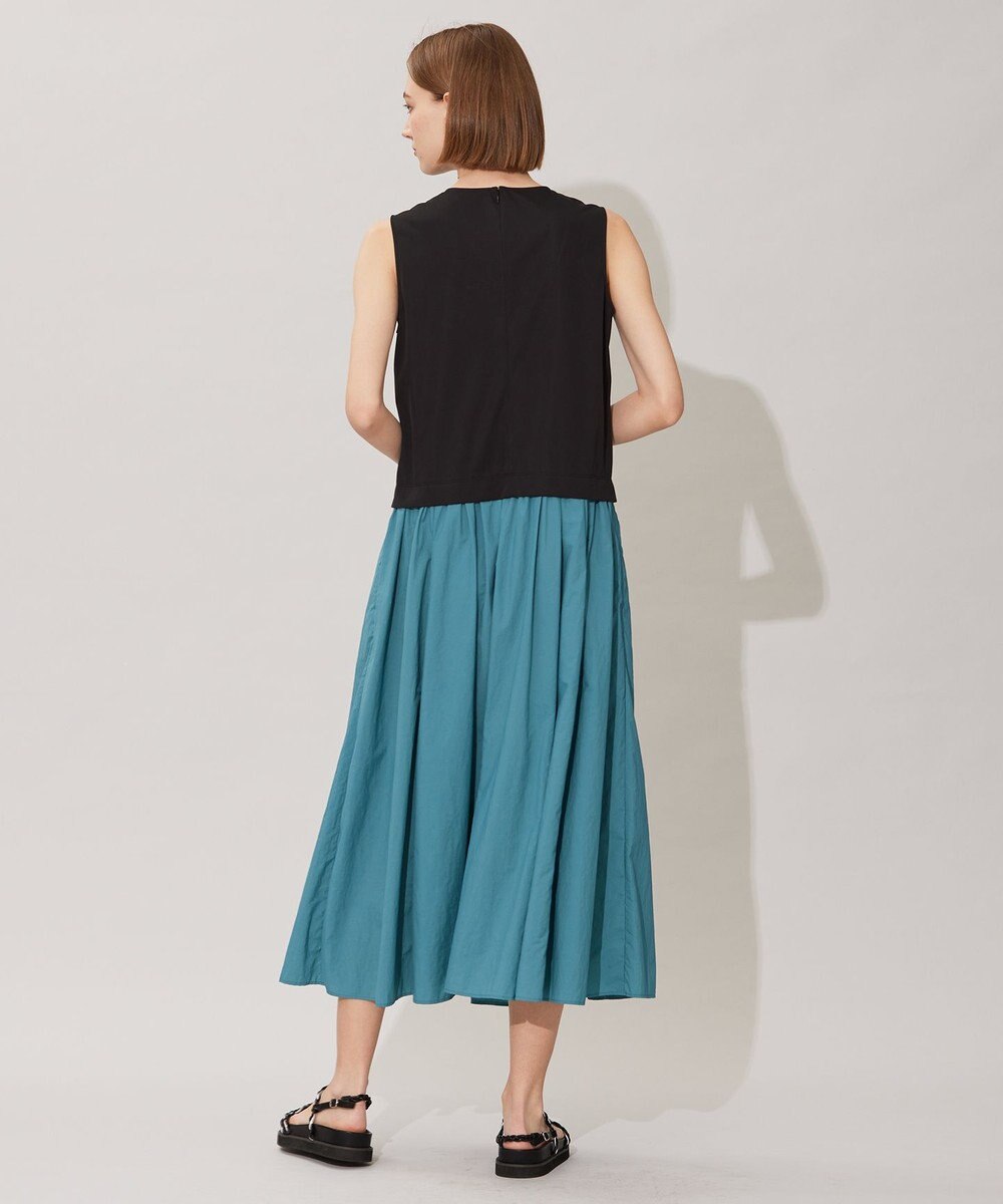 ICB L 【人気のため新色追加・洗える】 ジャージコンビドレス 