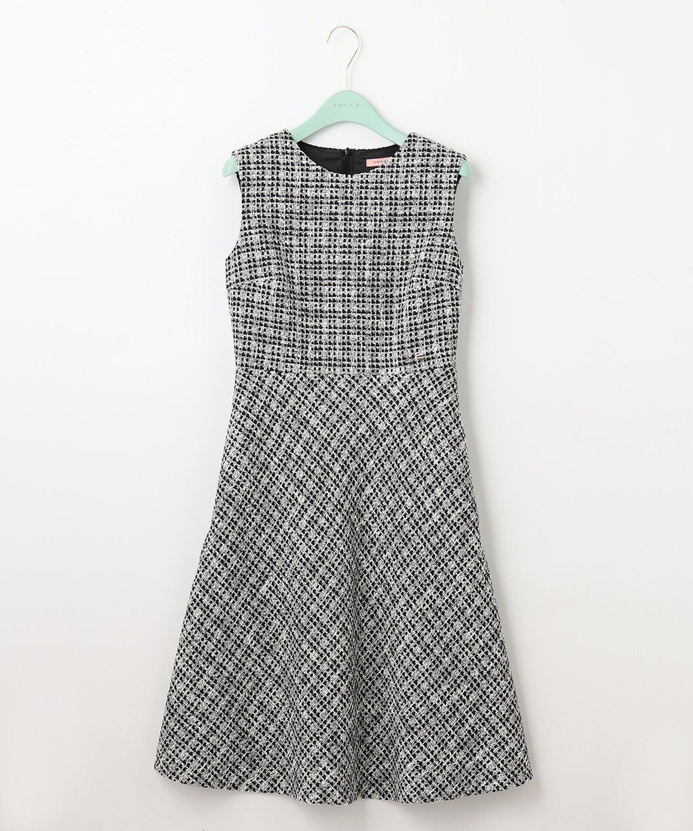 TOCCA 【洗える】SHARBET TWEED ドレス 