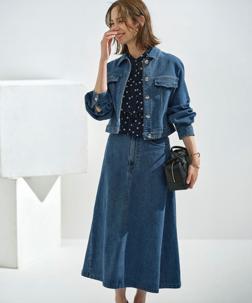 組曲 L ライトデニム ジャケット 