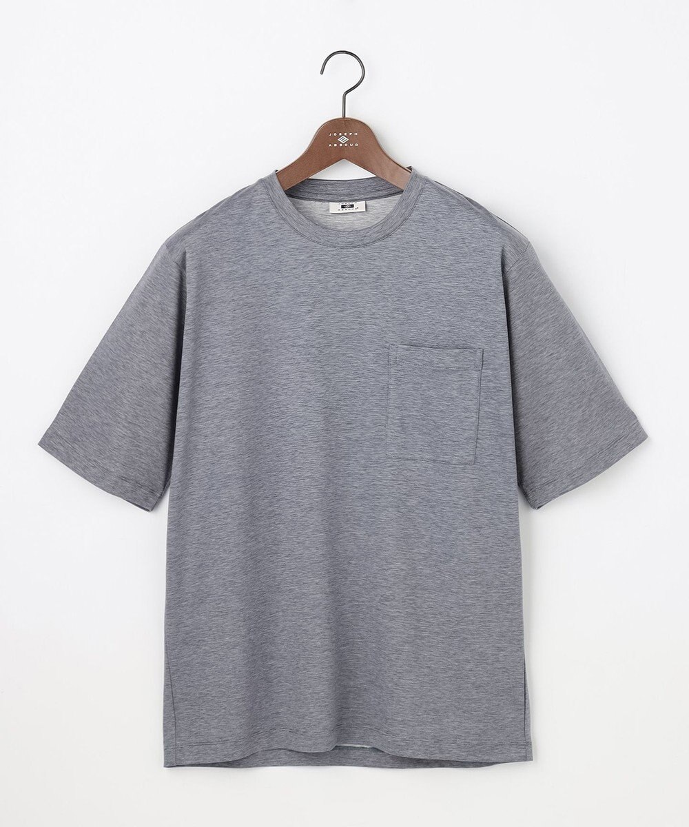 JOSEPH ABBOUD 【キングサイズ・ジャージー素材・ストレッチ】コンパクトコットンジャージー Tシャツ 