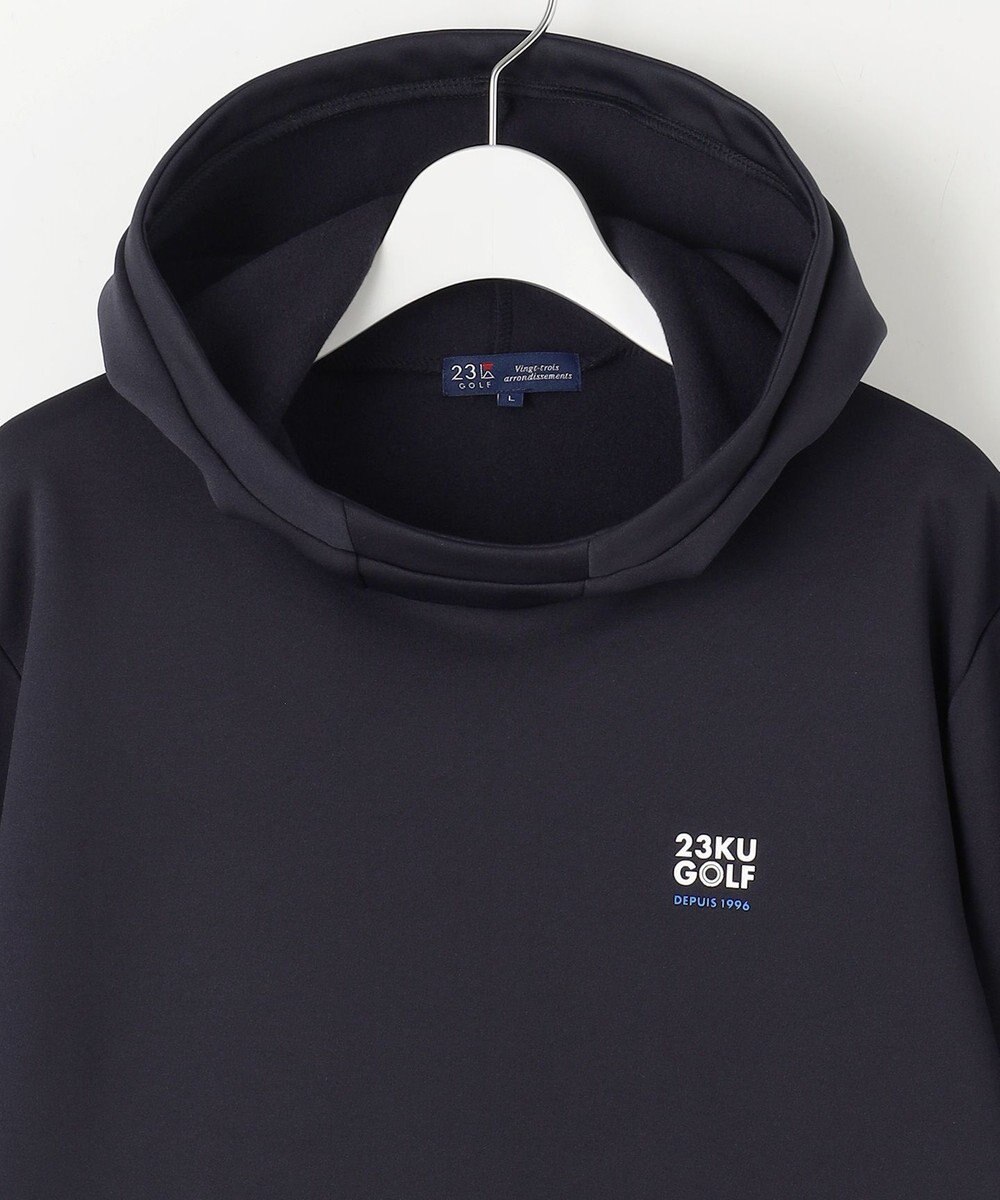 23区GOLF 【MEN】ストレッチ裏フリース フーディー 
