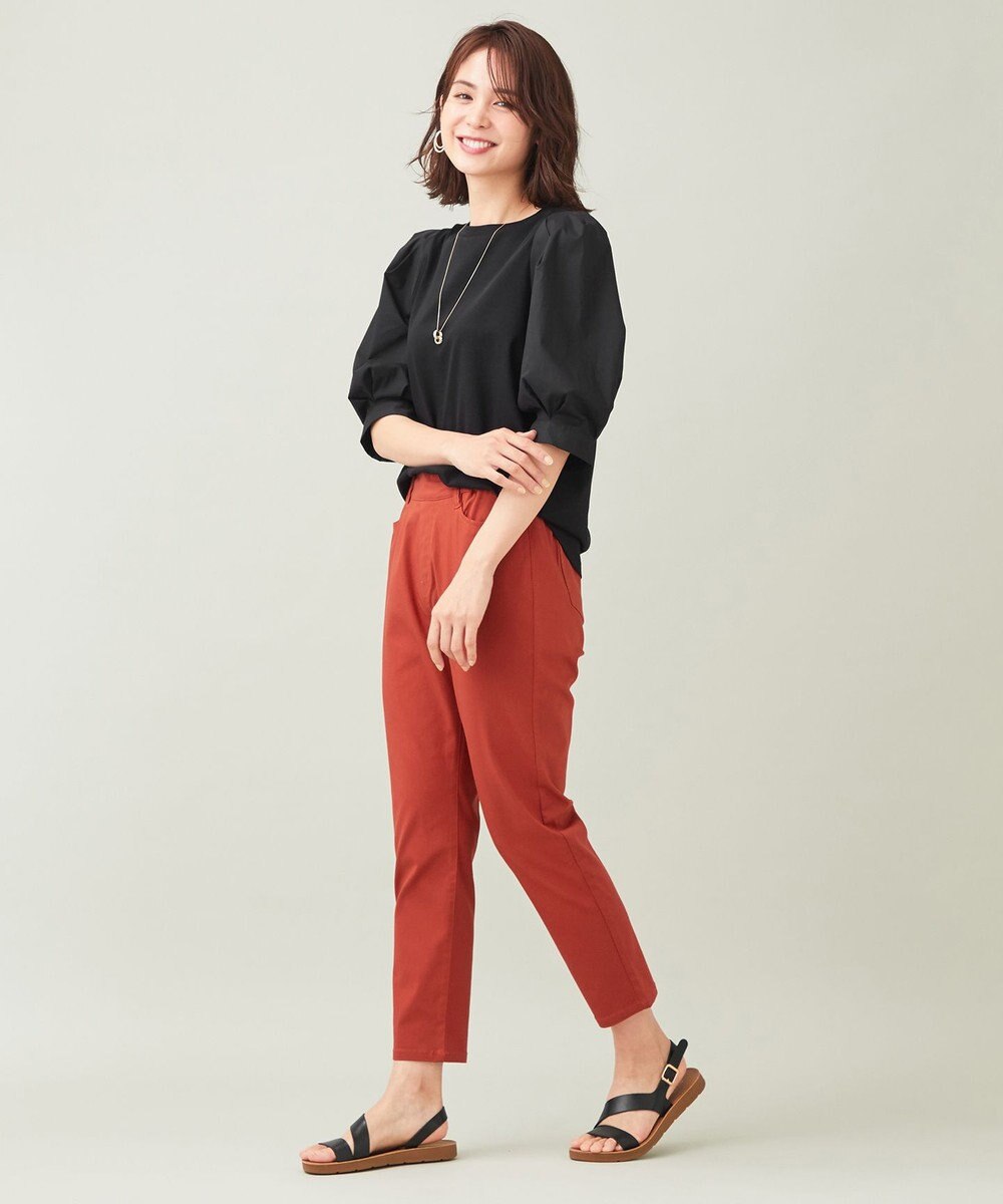 ANY 【ウエストゴム/ストレッチ/UVカット】大人の7daysデイリー パンツ 