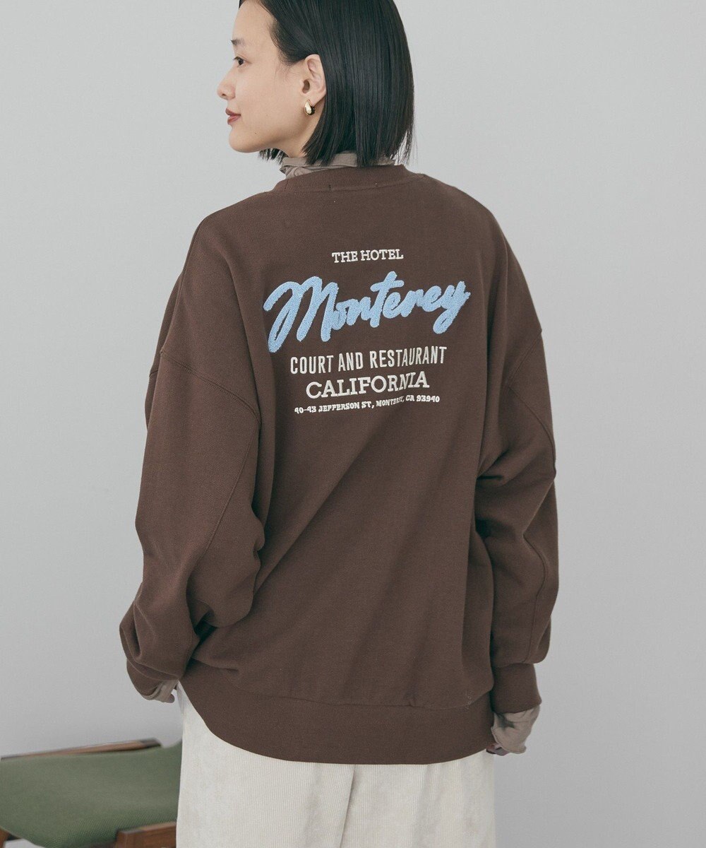 AMERICAN HOLIC サガラ刺繍裏毛プルオーバー 