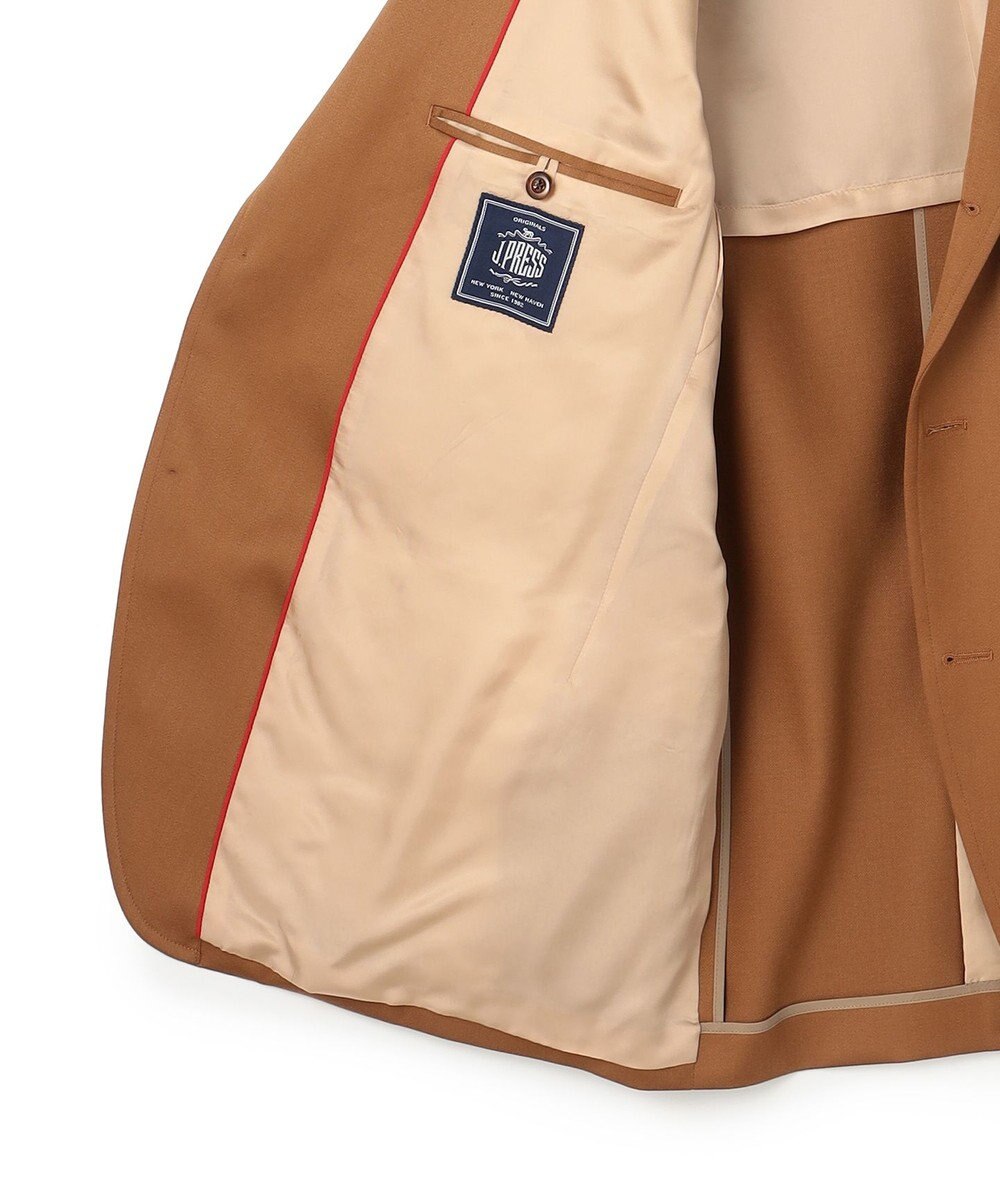 J.PRESS MEN 【J.PRESS ORIGINALS】Wool Satin Stretch 3B Blazer / Made in Japan / New Authentic-Fit 
