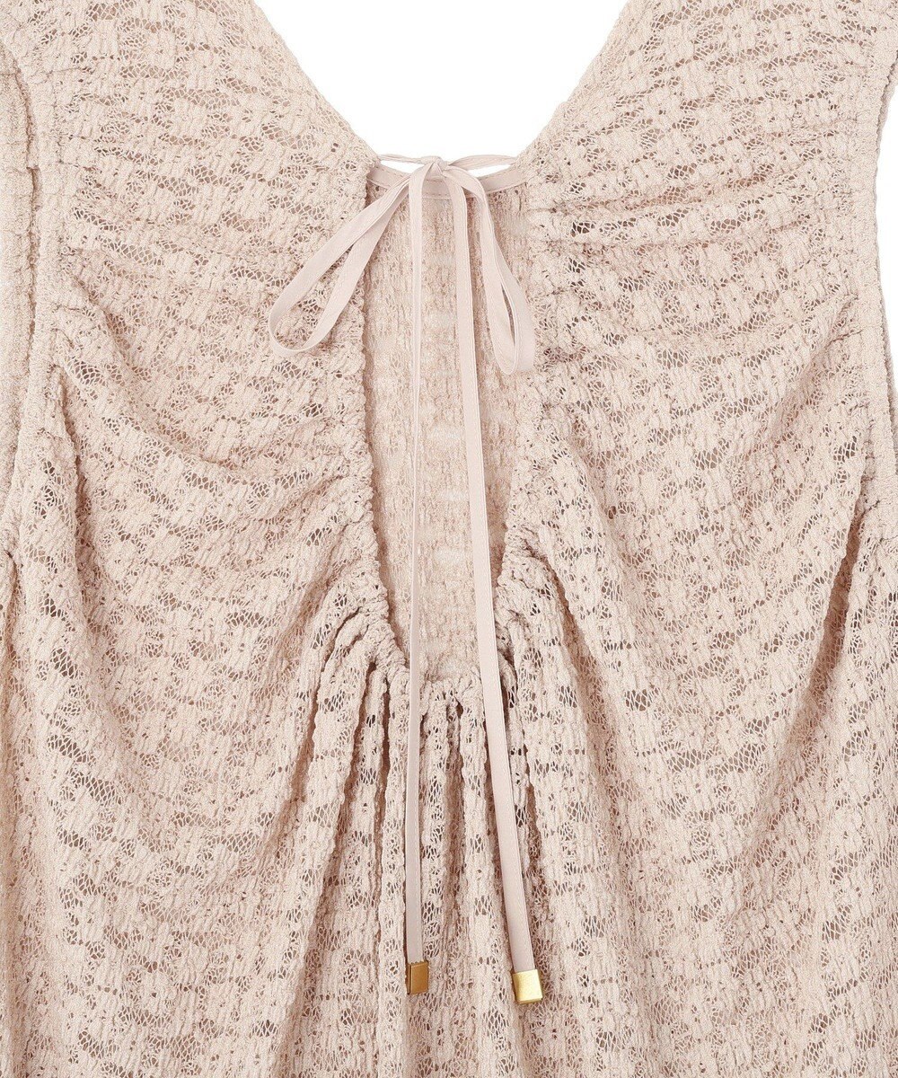 earth music&ecology 【2WAY】レースギャザーワンピース 