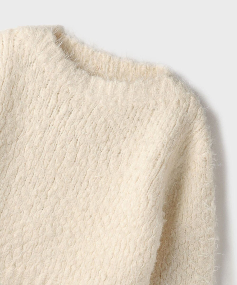 GRACE CONTINENTAL バルキーフェザーニットトップ 