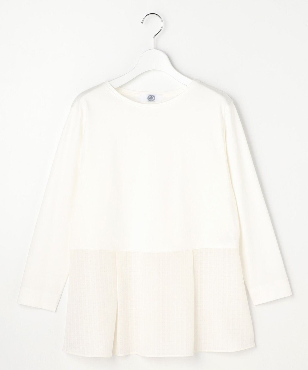 J.PRESS LADIES 【WEB限定カラーあり】レイヤードフレア カットソー 