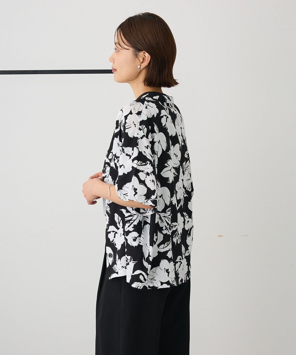 CRAFT STANDARD BOUTIQUE レーヨン総柄シャツ 