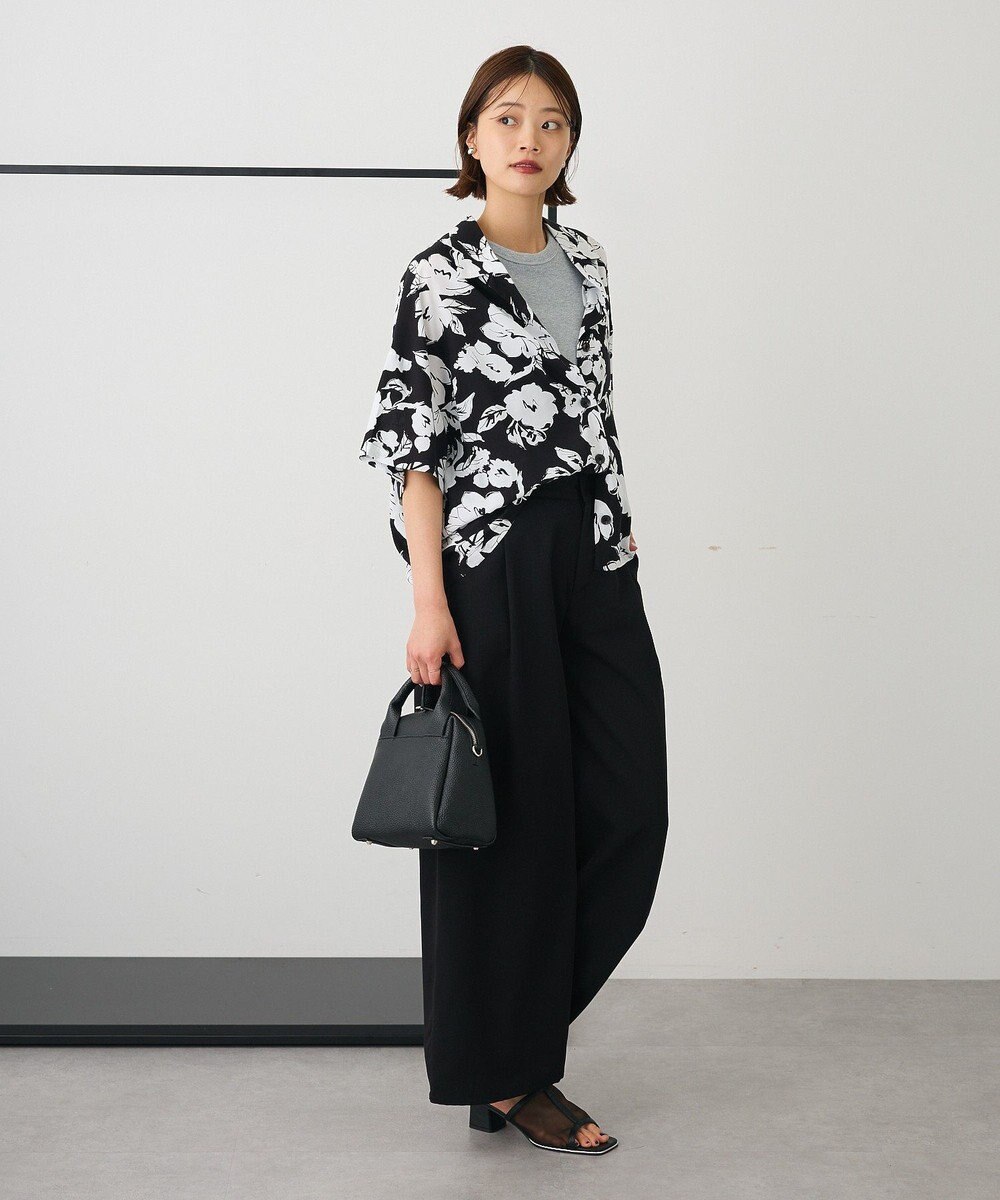 CRAFT STANDARD BOUTIQUE レーヨン総柄シャツ 