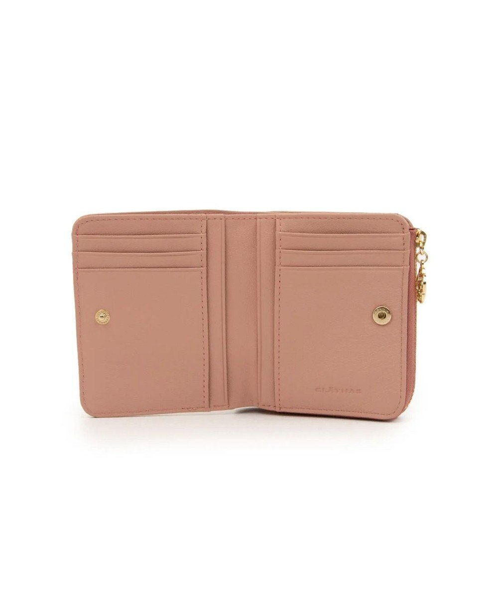 CLATHAS ワッフル 二つ折り財布 