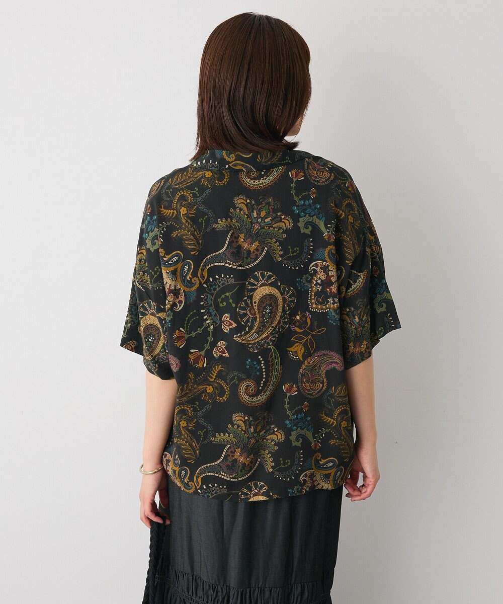 CRAFT STANDARD BOUTIQUE レーヨン総柄シャツ 