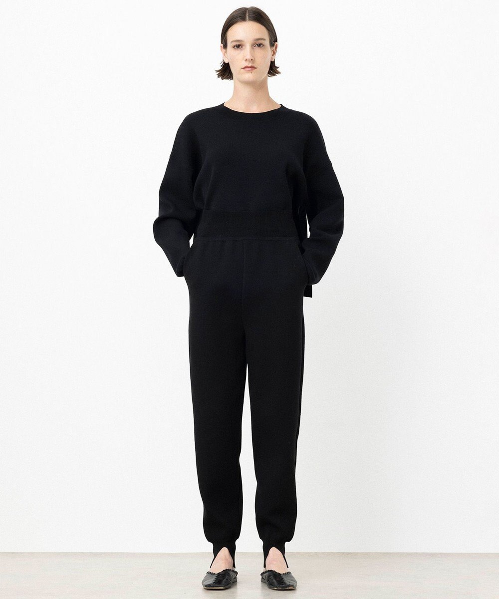 NAVE 【ReNAVE・洗える】スムースニット パンツ 