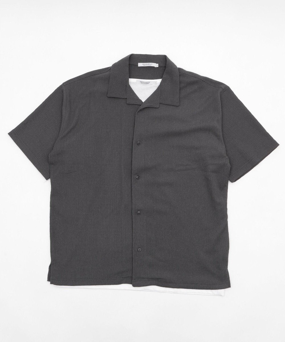 WEGO アンサンブルサッカーシャツ(SS) 