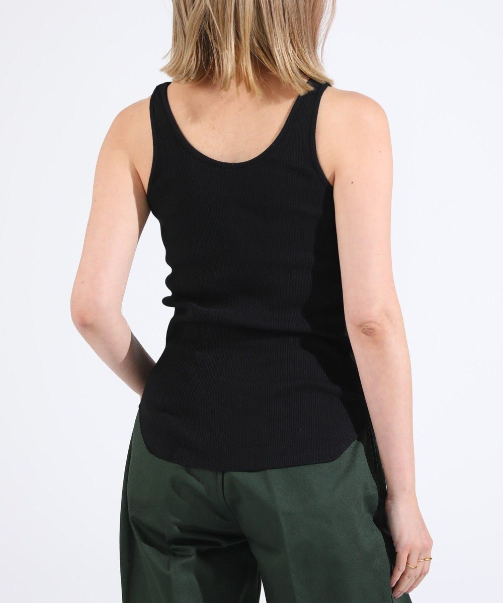 LENO BACK TO FRONT TANK TOP　前後着用可能テレコタンクトップカットソー 