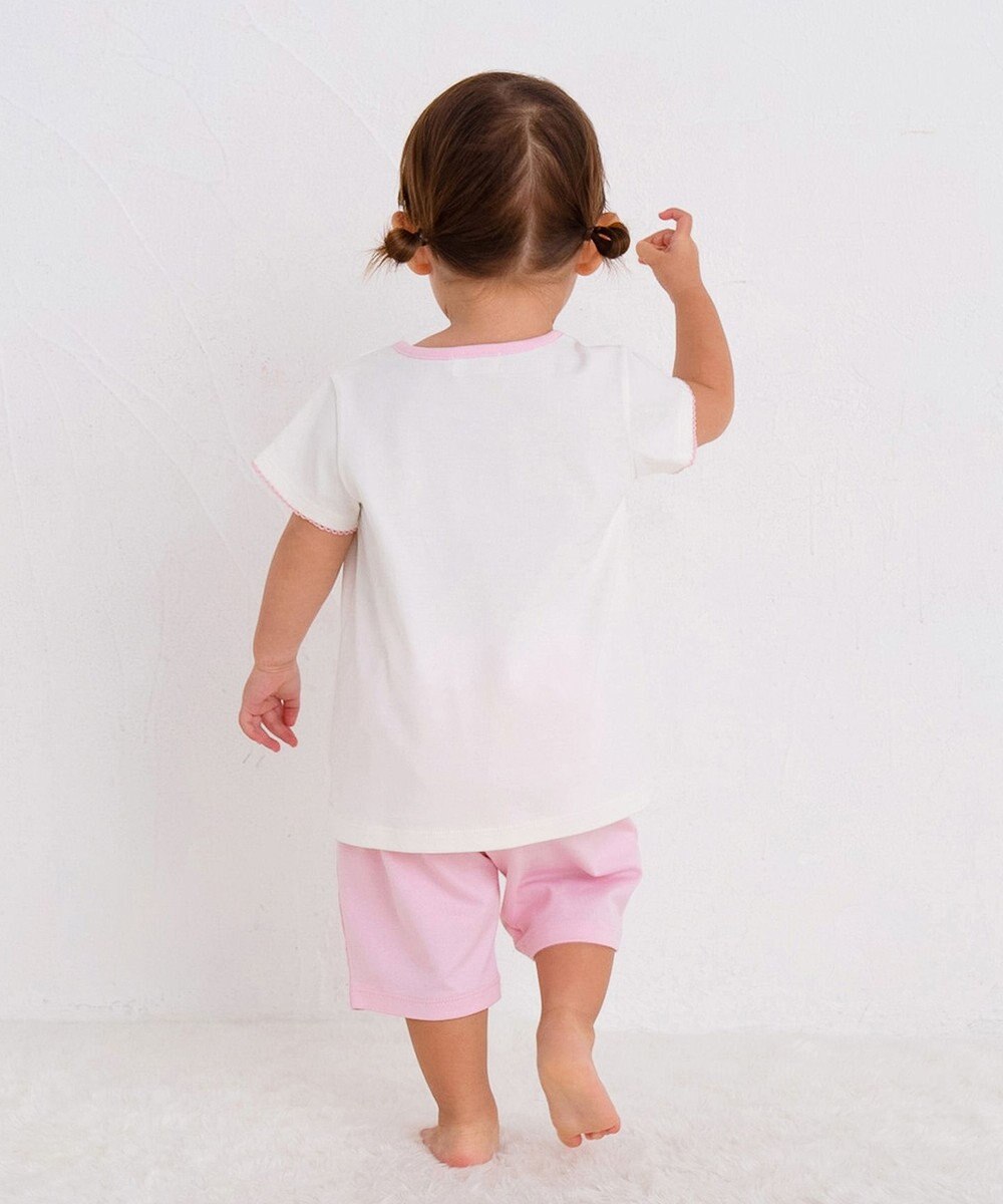 MIKI HOUSE HOT BISCUITS 【80-120cm】 キャビット ルームウェア 上下セット 