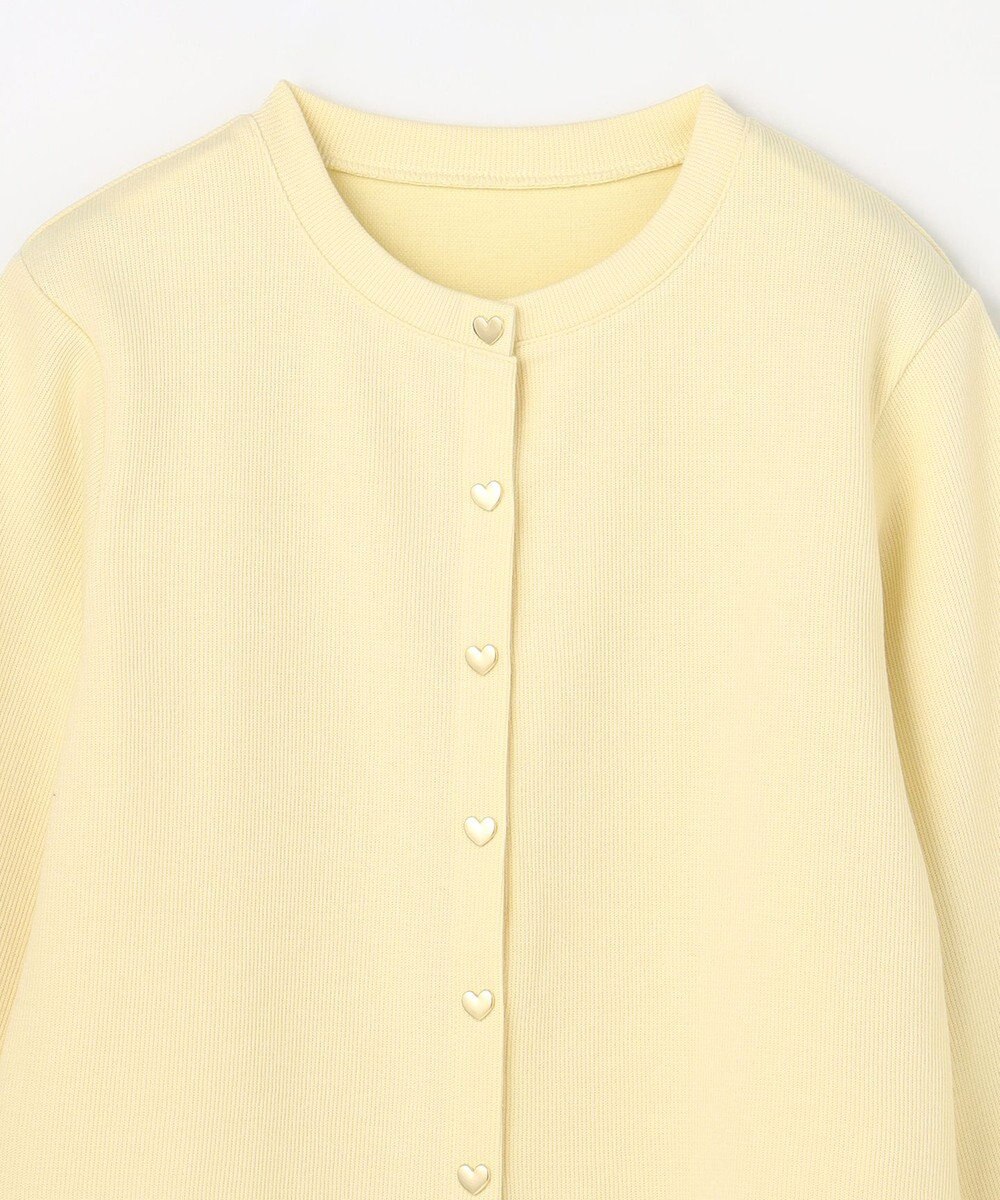 ANY KIDS 【洗濯機可能】スナップボタン カーディガン 