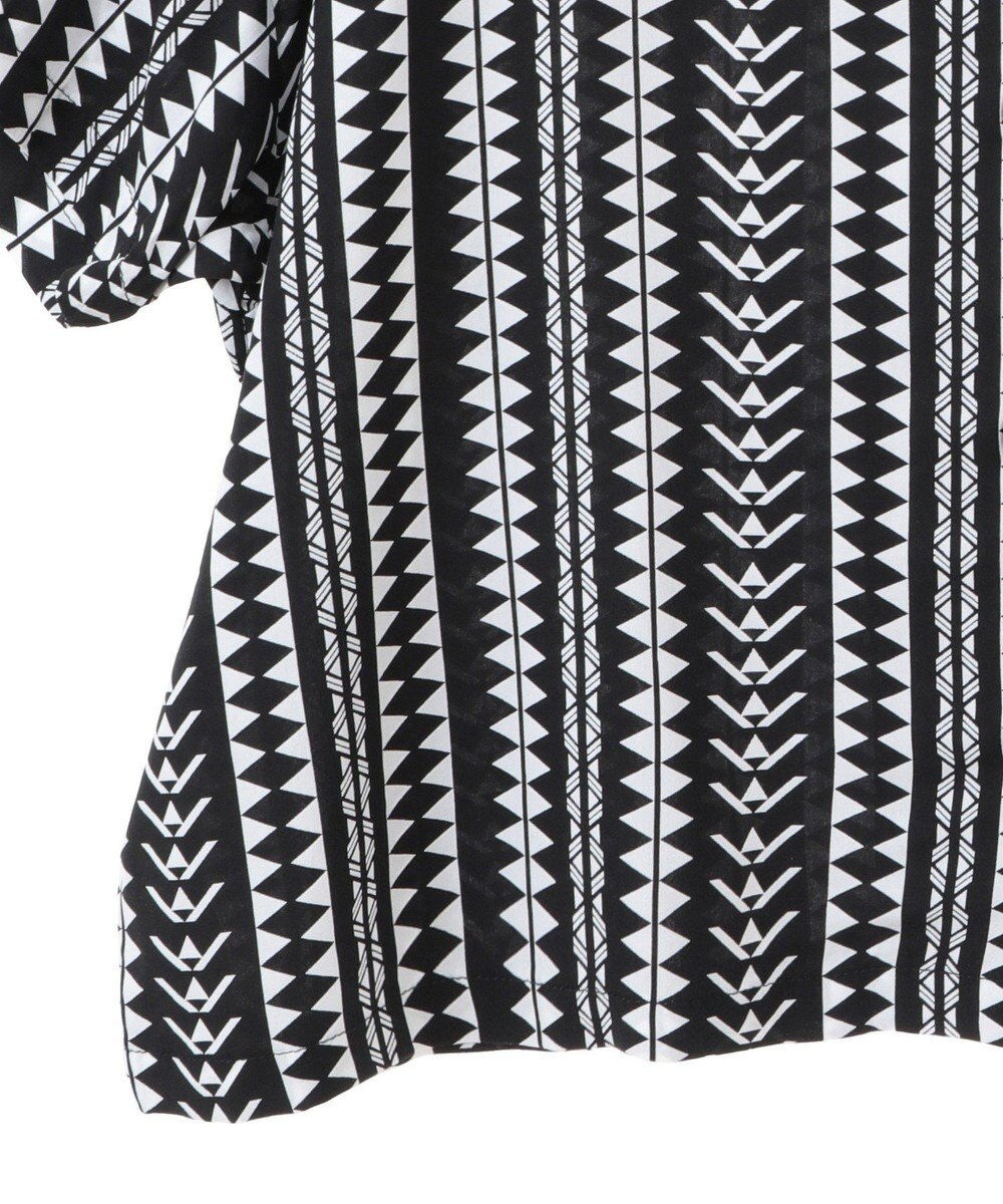 CRAFT STANDARD BOUTIQUE レーヨン総柄シャツ 