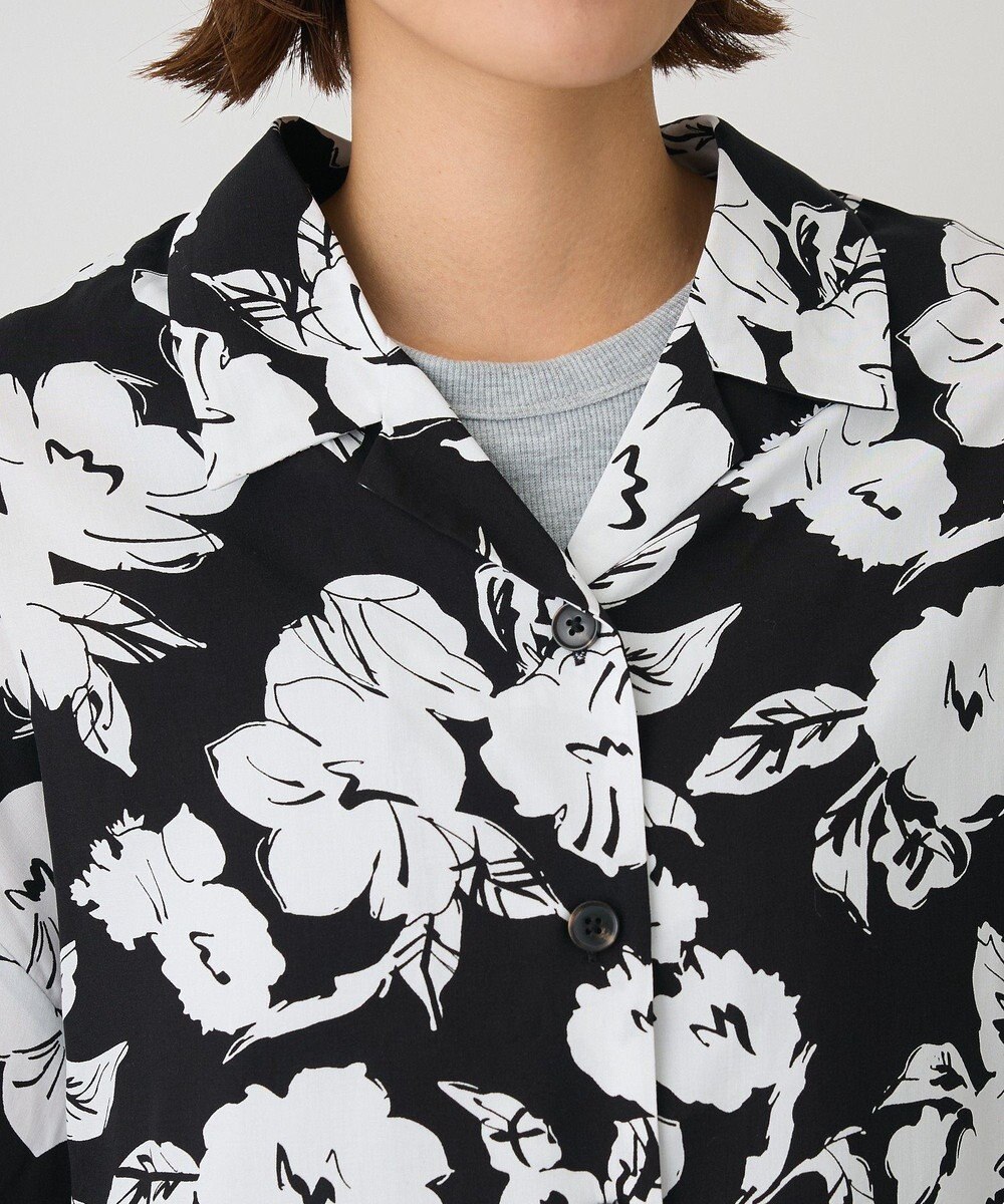 CRAFT STANDARD BOUTIQUE レーヨン総柄シャツ 