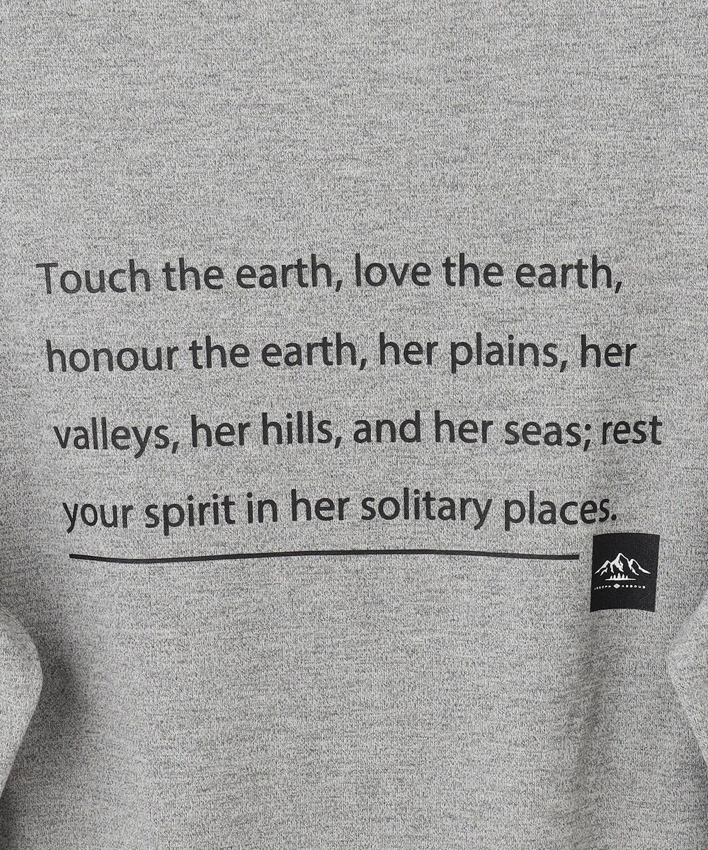 JOSEPH ABBOUD MOUNTAIN 【吸水速乾/消臭性】デオドライ天竺 ロングスリーブ Tシャツ 