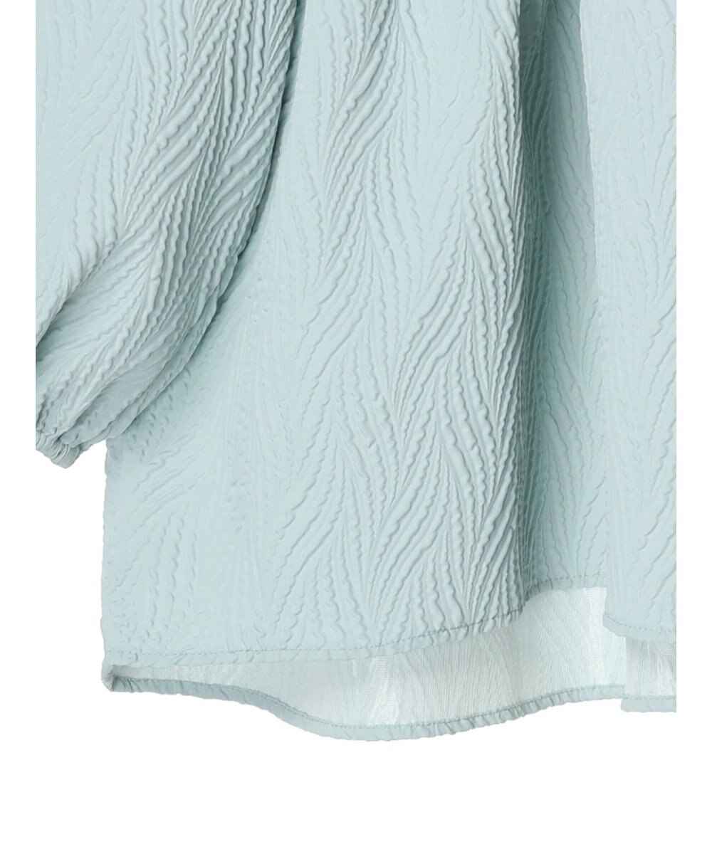 Green Parks ・ＥＬＥＮＣＡＲＥ　ＤＵＥ　フクレジャカードブラウス 