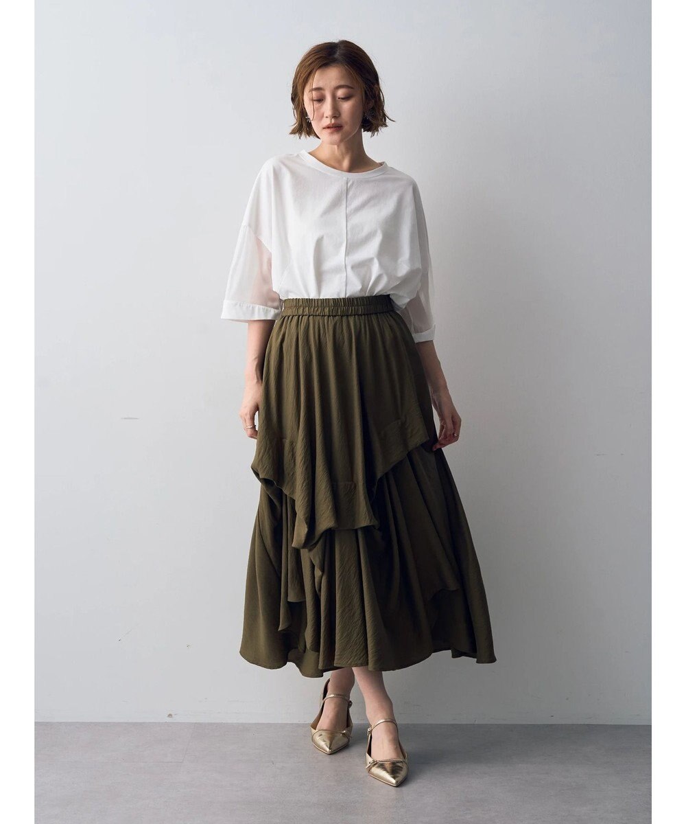 YECCA VECCA アシメデザインスカート 