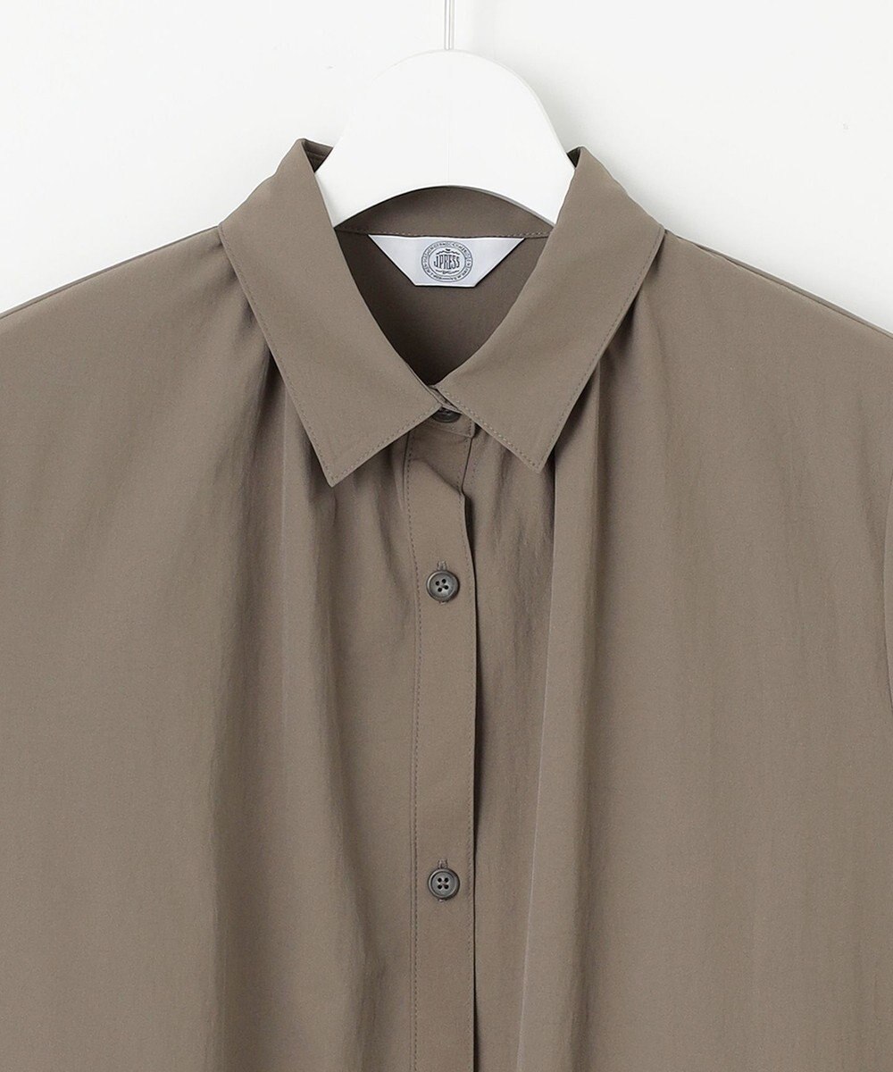 J.PRESS LADIES 【洗える】RENUソフトタイプライター シャツ ワンピース 