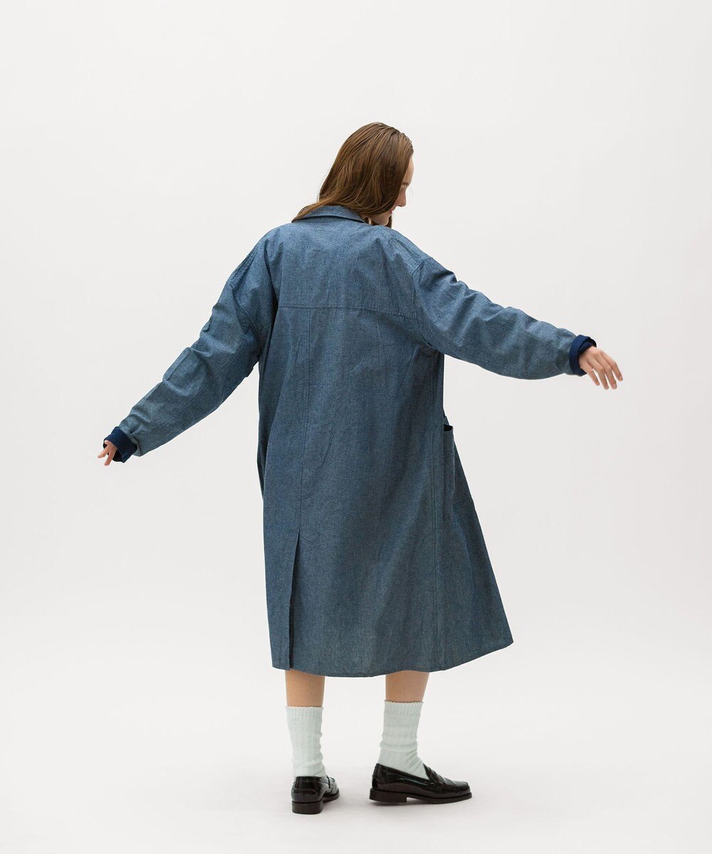 LENO DUNGAREES ATERIER COAT《UNISEX》/ ダンガリーアトリエコート 