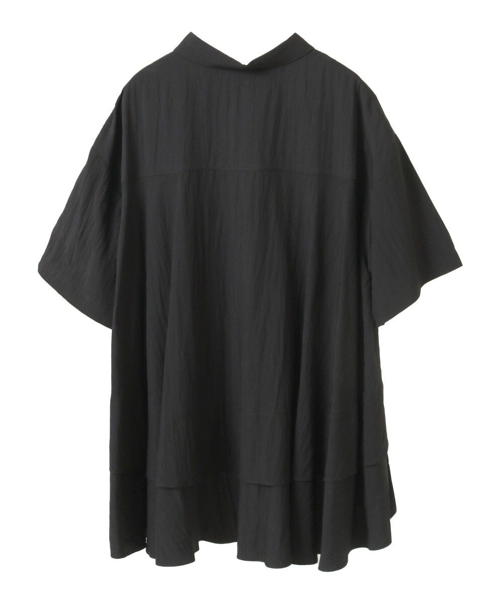 YECCA VECCA 【接触冷感】裾バルーン切替デザインヘムシャツ 