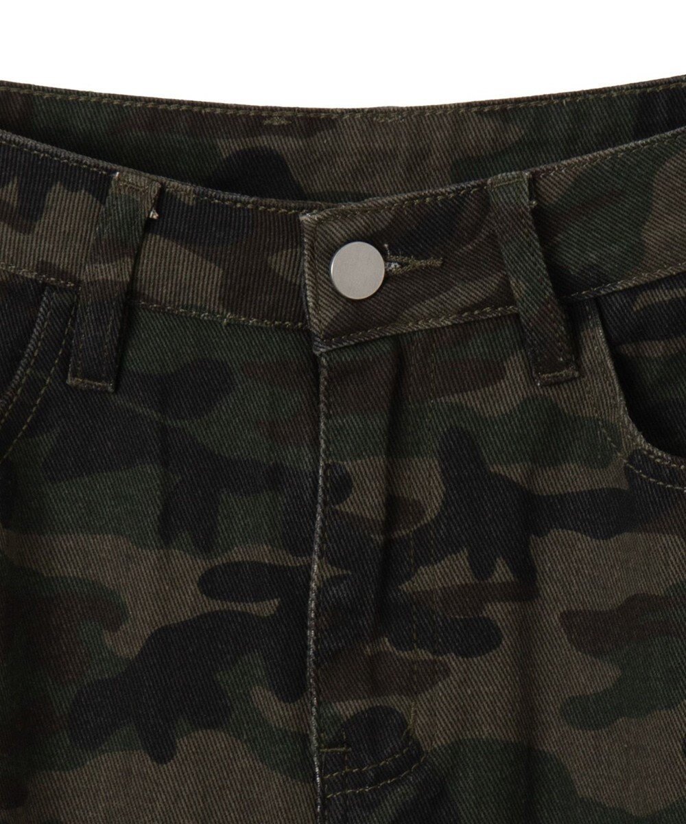 WEGO カモフラジップカーゴスカート 