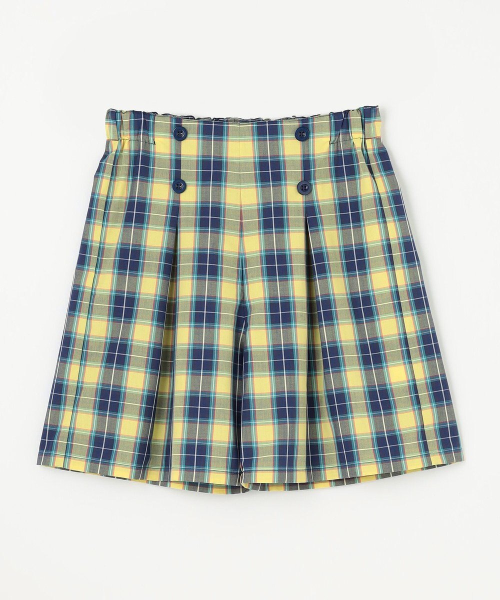 組曲 KIDS 【150-160㎝】チェック ショートパンツ 