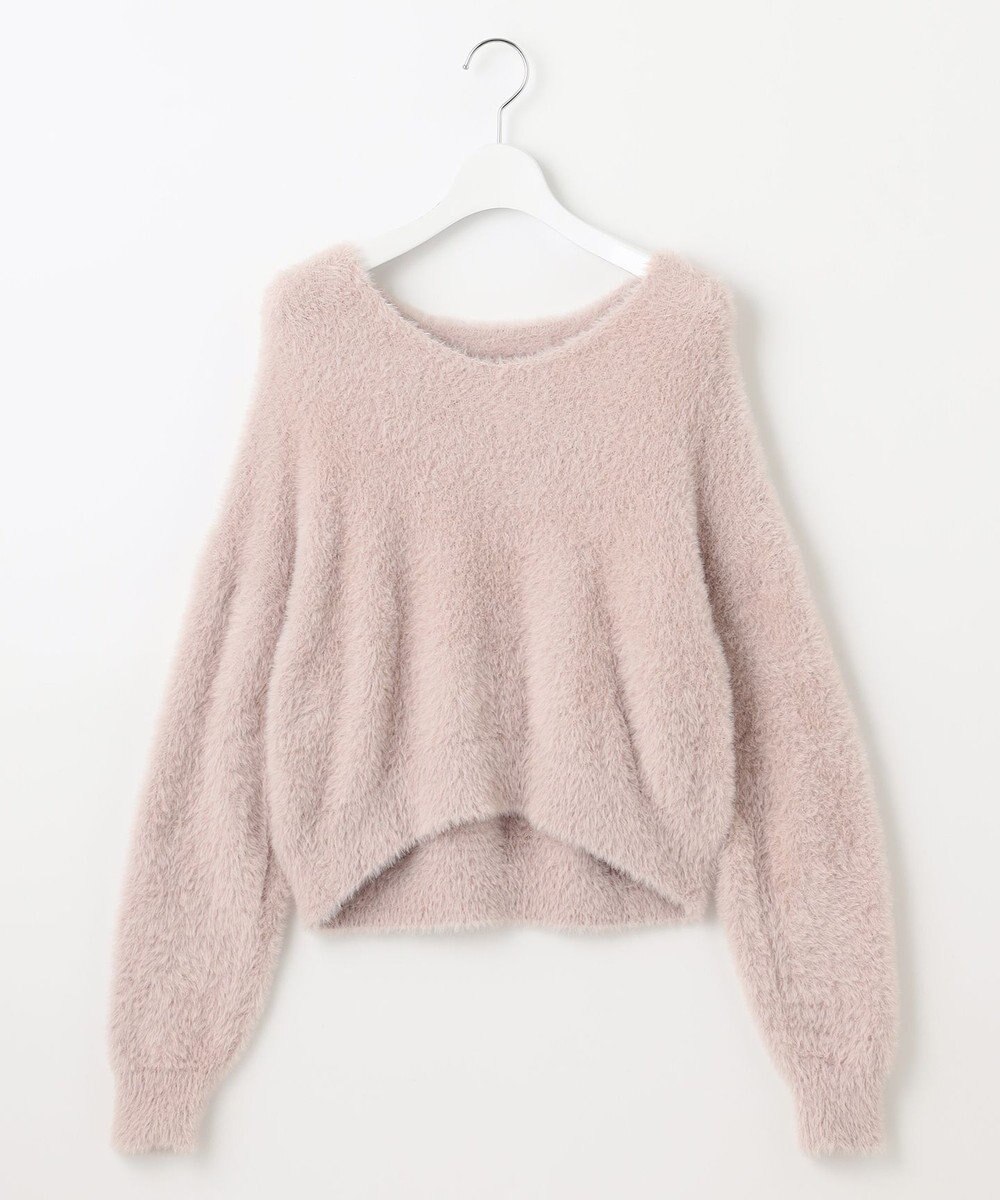 Feroux 【洗える】ニット×フレアスカート セットアップ 