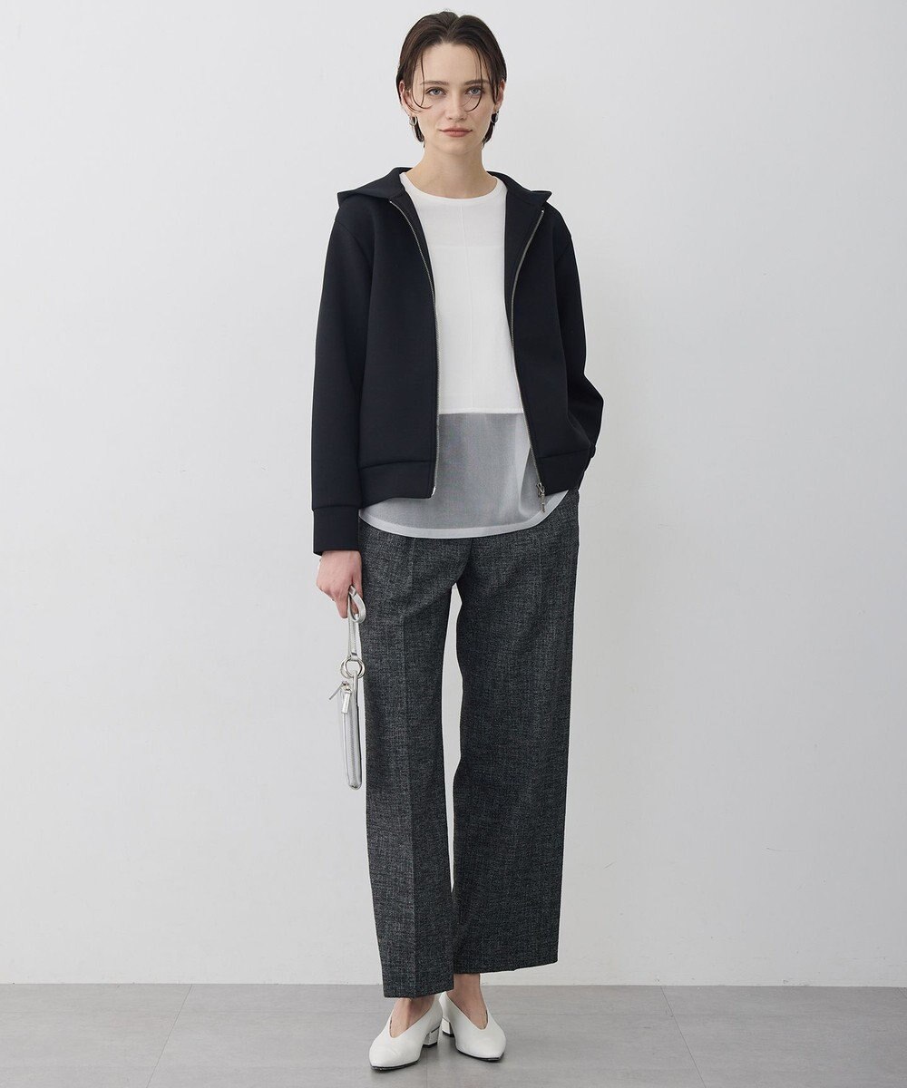 ICB 【WEB限定カラーあり】ソフトダンボール ジップアップ フーディ 