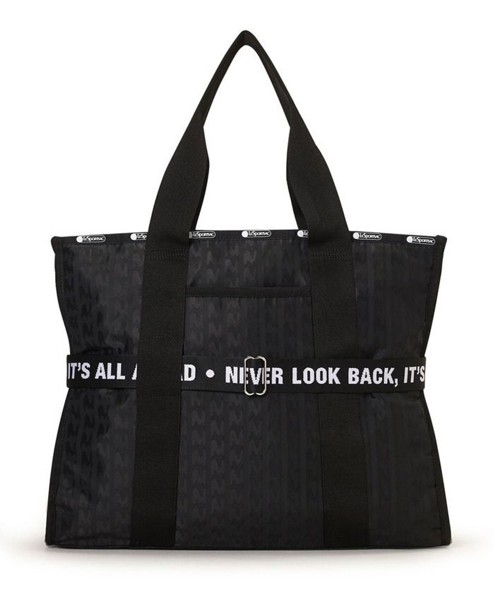 LeSportsac MSGM LG BOAT TOTE/ボートトートブラックジャカード 