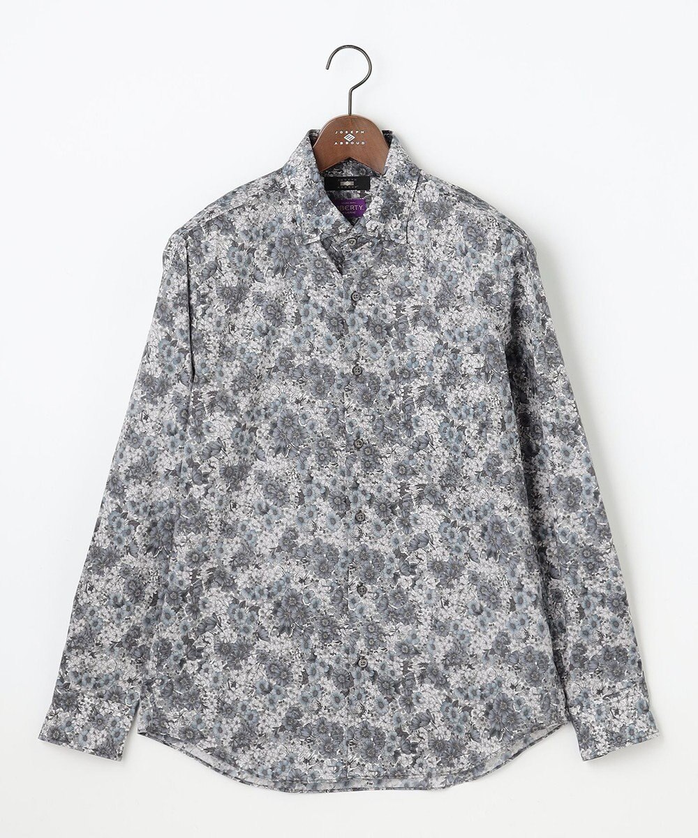 JOSEPH ABBOUD 【リバティ】ブラックレーベル リバティプリントシャツ 