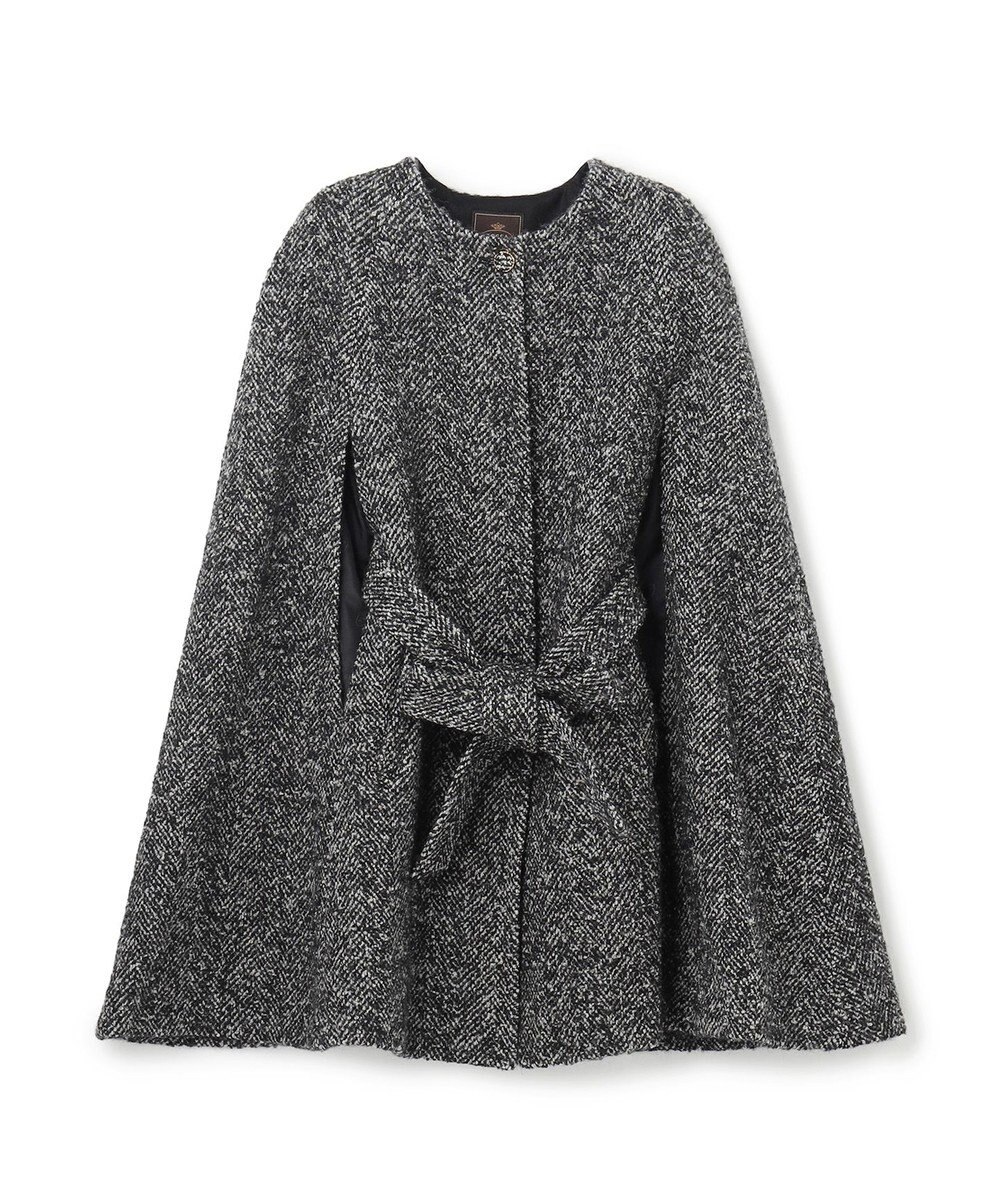 TOCCA 【消臭】SNOWBERRY POCKET TWEED ポンチョ 