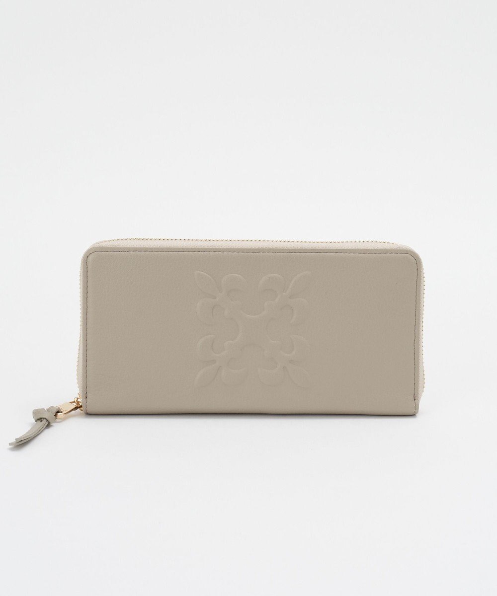 russet エンボスモノグラム多機能ウォレット(SO-448) 