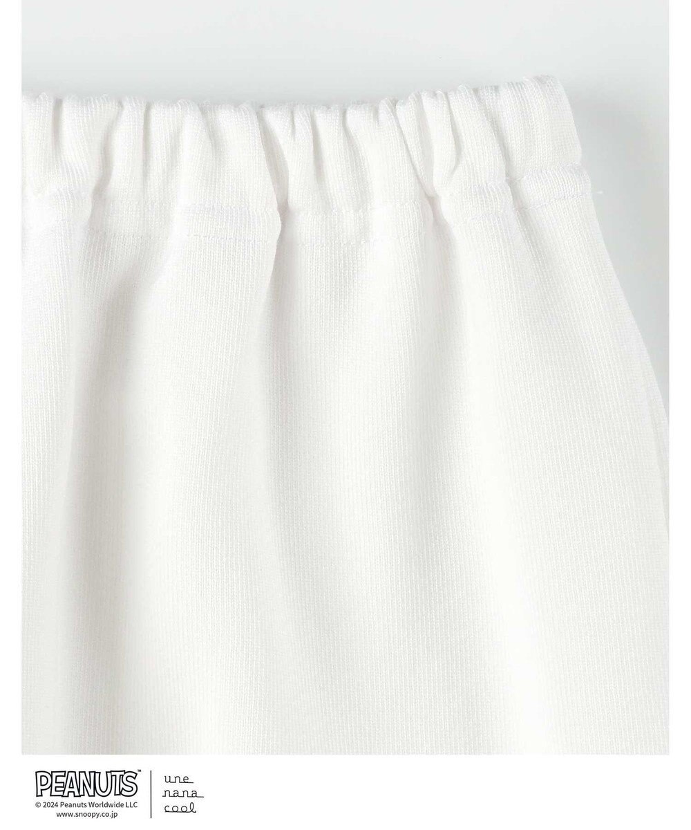 une nana cool MADE WITH PEANUTS なめらか綿混フーディーパジャマ 