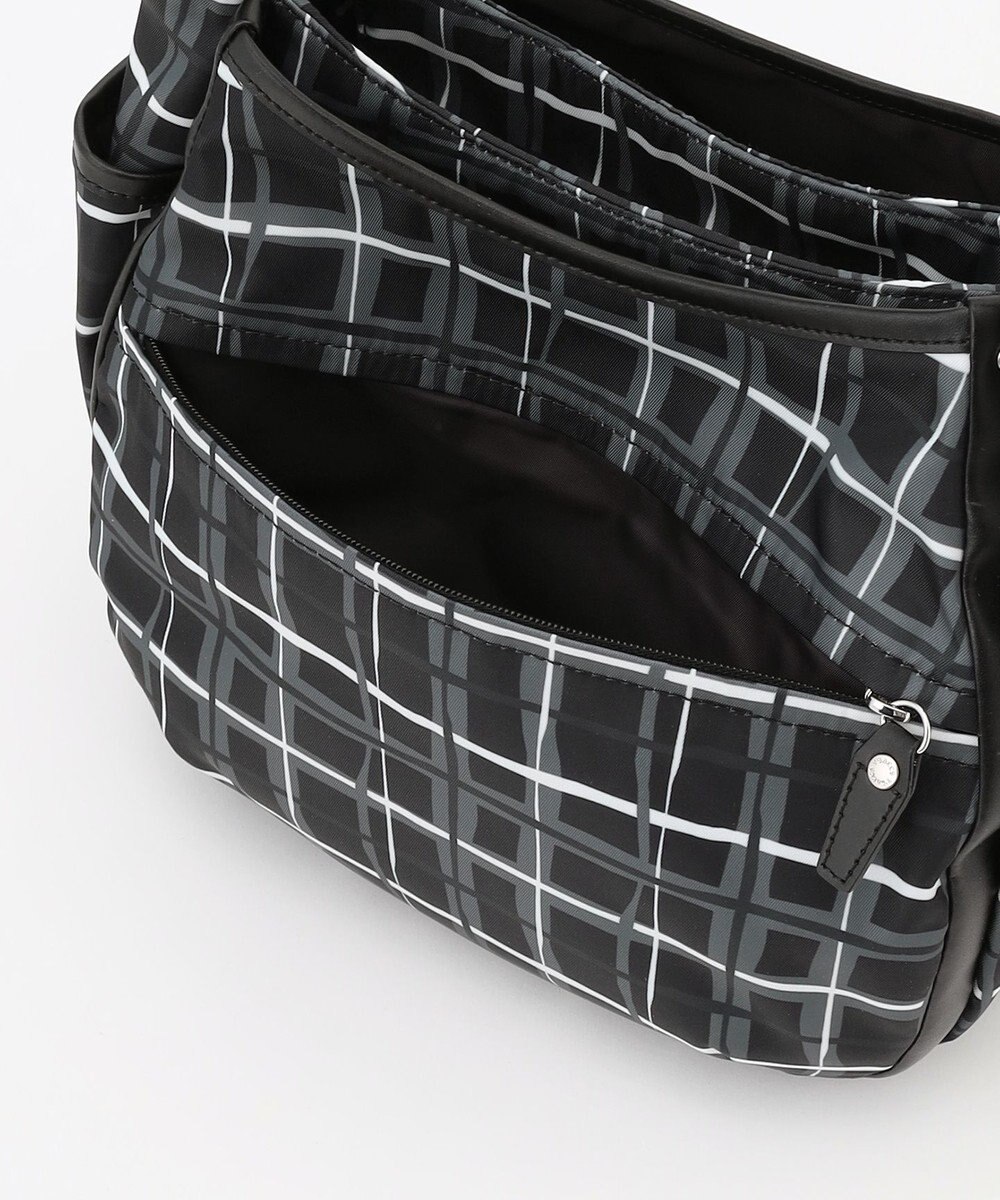 Y'SACCS ドローイングチェックショルダーバッグ 