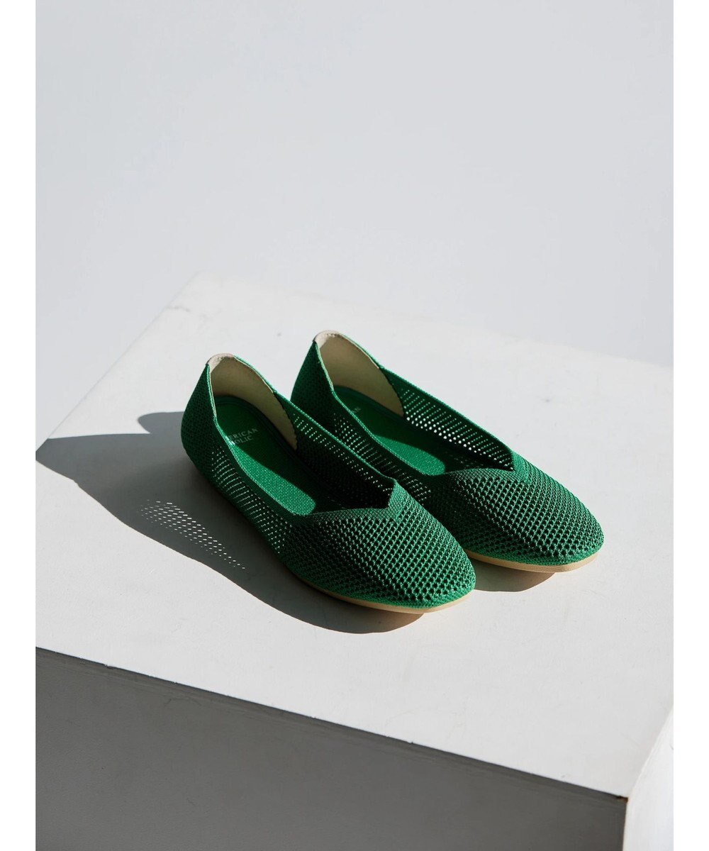 AMERICAN HOLIC ニットバレエシューズ 