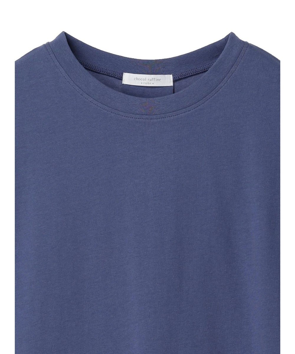 Green Parks 布帛レイヤー半袖チュニック 